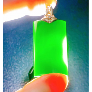 墨翠平安无事牌（墨翠无事牌）